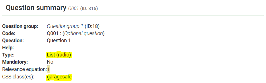 Screenshot Radiolist